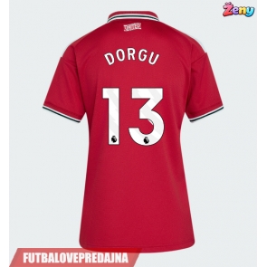 Lacne Ženy Futbalové dres Manchester United Patrick Dorgu #13 2026-27 Krátky Rukáv - Domáci